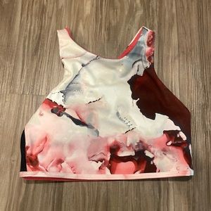 High neck Under Armour sports bra